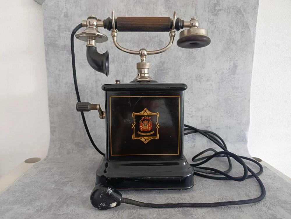 Starý orig.dánský telefon Jydsk do sbírky nebo k dekoraci