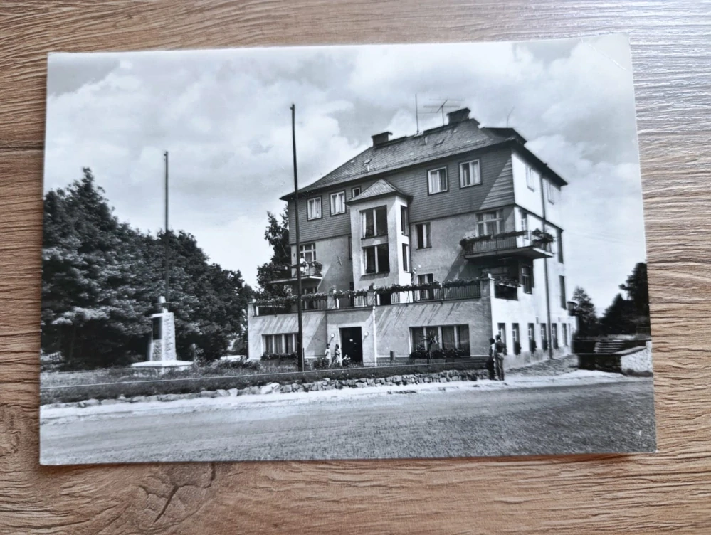 STRÁŽ POD RALSKEM – zotavovna ROH Úspěch, stará pohlednice
