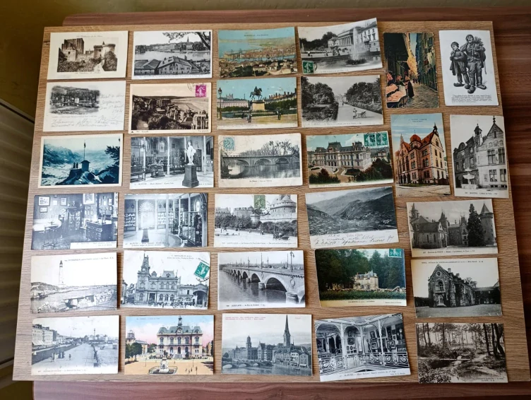 30x staré pohlednice Francie Lyon Marseille Bordeaux cca 1900–1950
