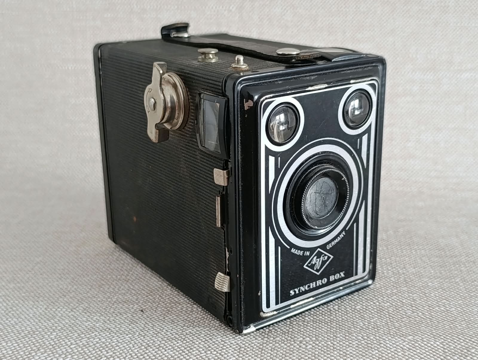 Agfa Synchro-Box – starý německý fotoaparát 50. léta
