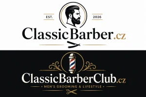 ClassicBarber.cz + ClassicBarberClub.cz – 2 .cz domény pro barbershop a pánskou grooming značku