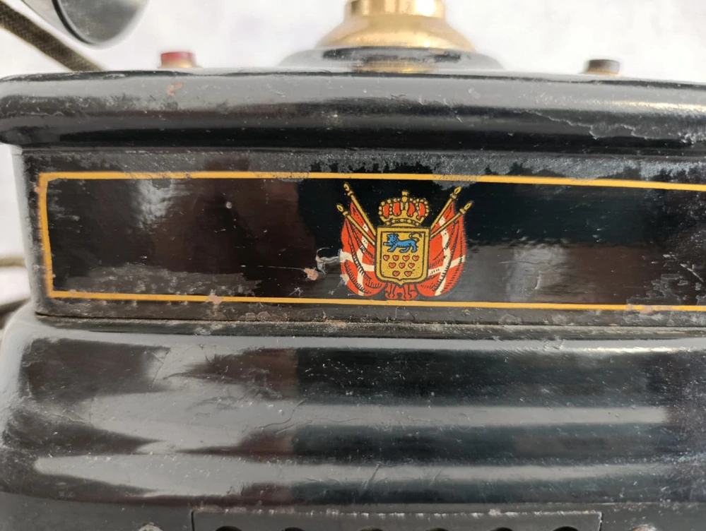 Starý orig.telefon JYDSK do sbírky, k dekoraci