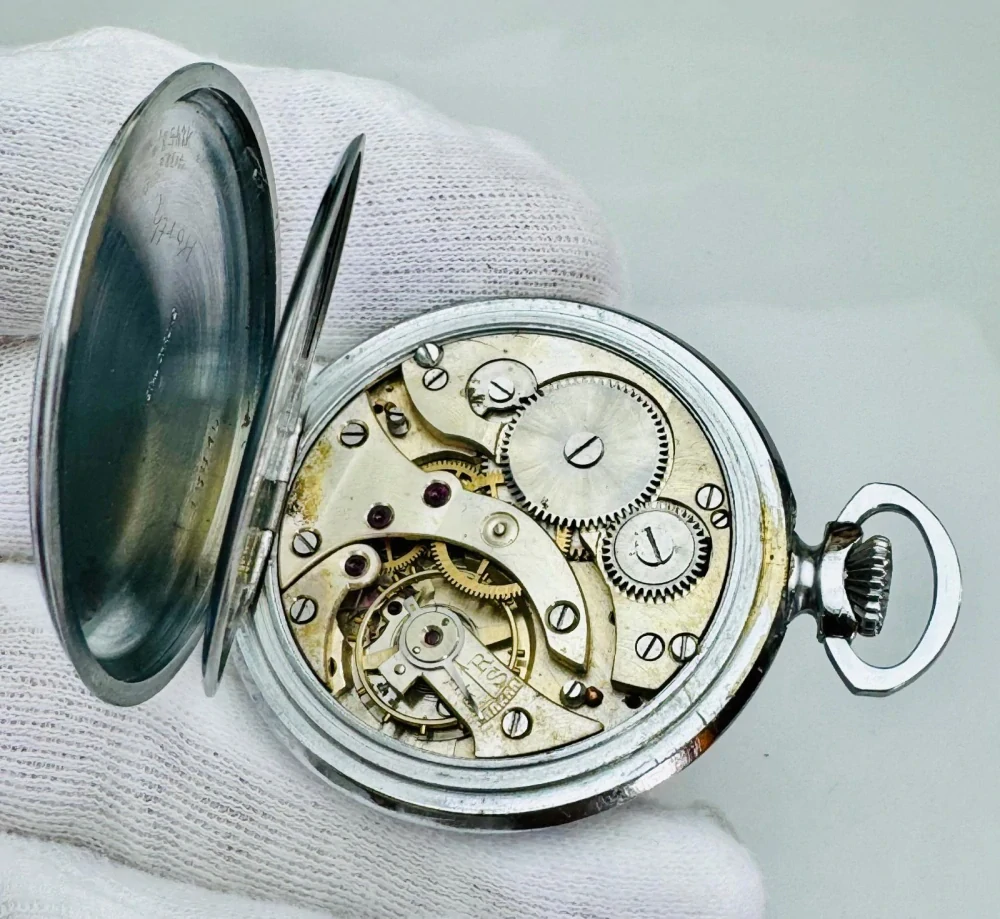 Pánské art deco kapesni hodinky VILLERS WATCH