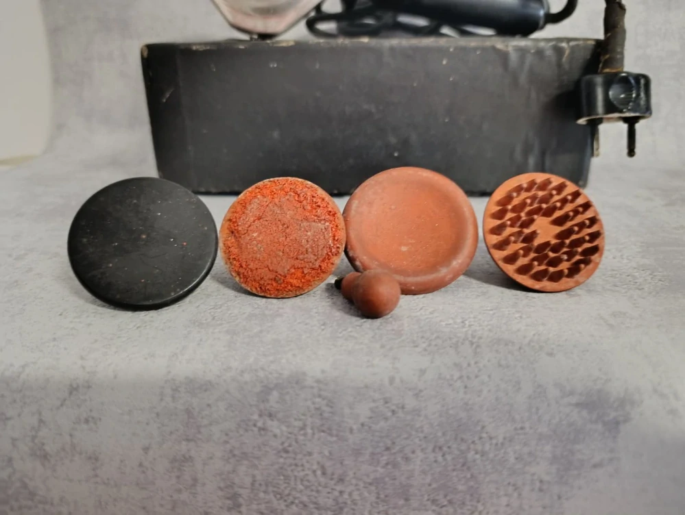 Starý masážní strojek OMEGA + původní krabice