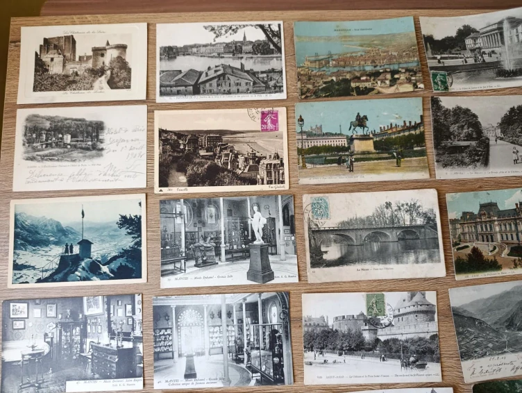 30x staré pohlednice Francie Lyon Marseille Bordeaux cca 1900–1950
