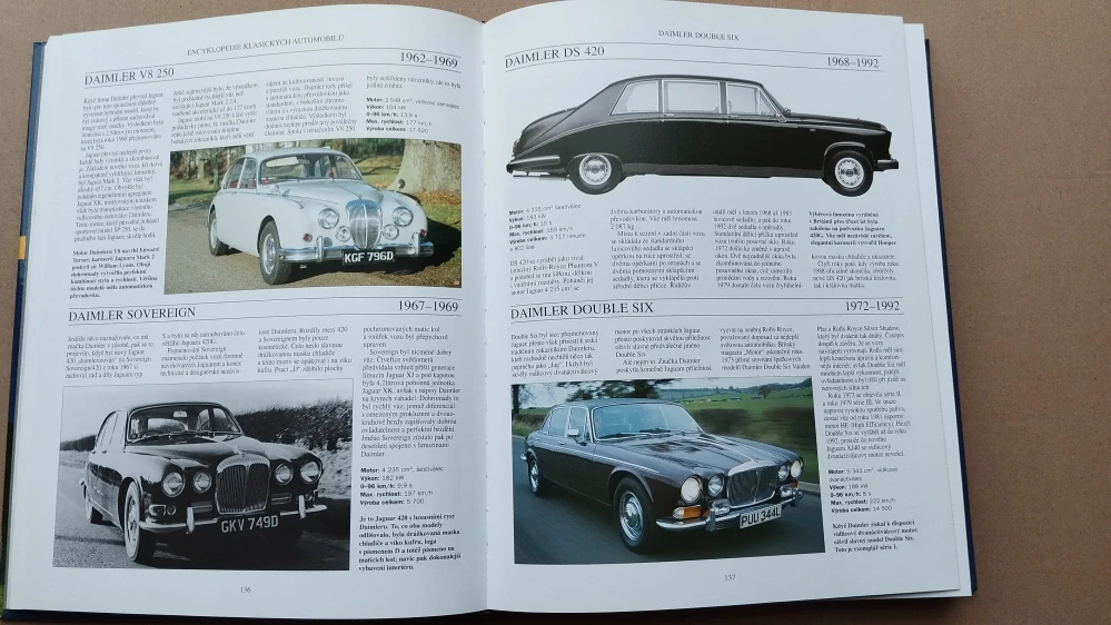 Encyklopedie klas.automobilu, 544 stránek!!