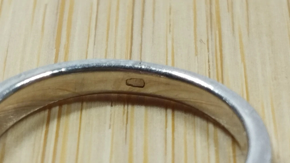 Starý stříbrný prsten vel.52