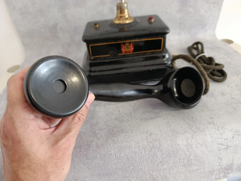 Starý orig.telefon JYDSK do sbírky, k dekoraci