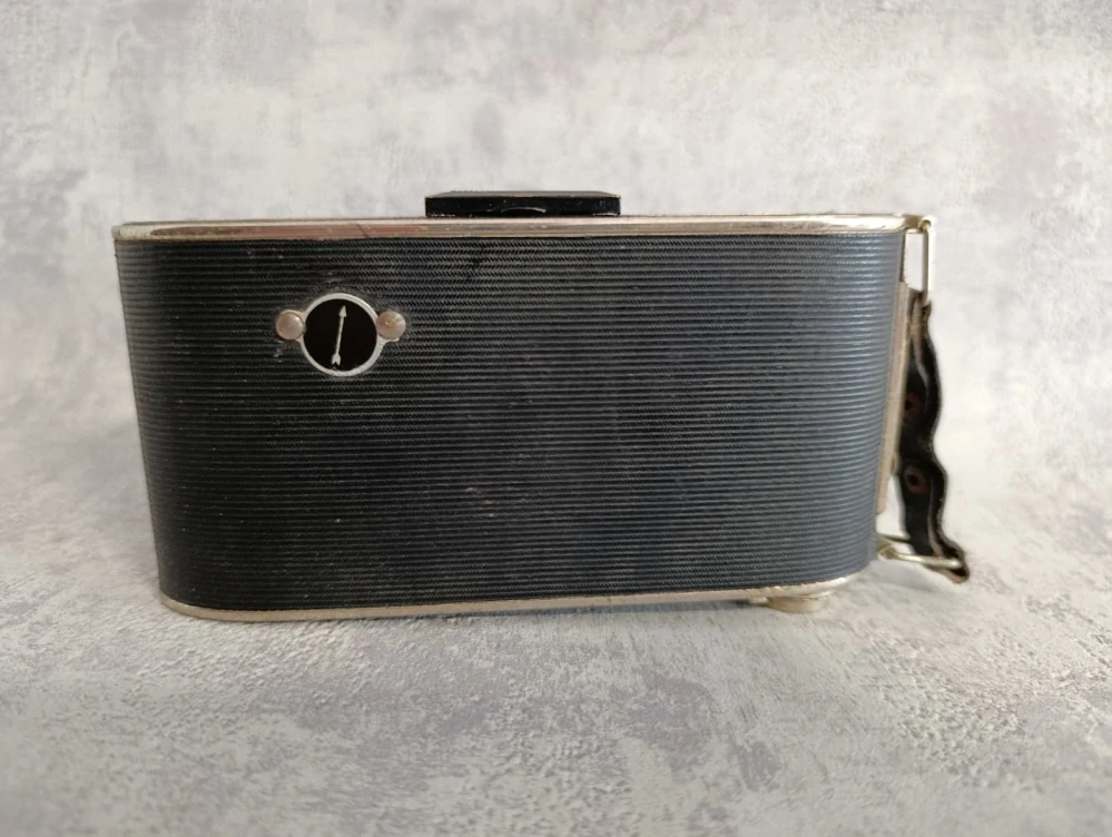 Historický měchový fotoaparát Agfa Billy Record