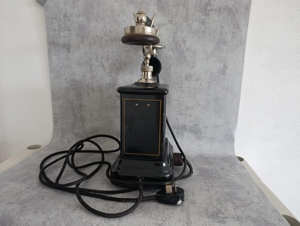 Starý orig.dánský telefon Jydsk do sbírky nebo k dekoraci