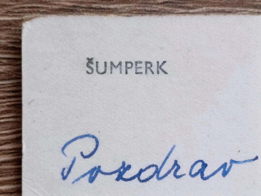 ŠUMPERK – Grand Hotel, stará černobílá pohlednice