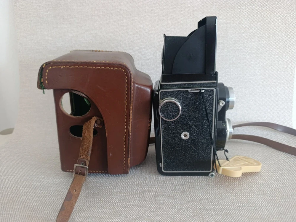 Meopta Flexaret asi IV/IVa – Belar 3,5/80 + pouzdro Flexaret V (č.27)