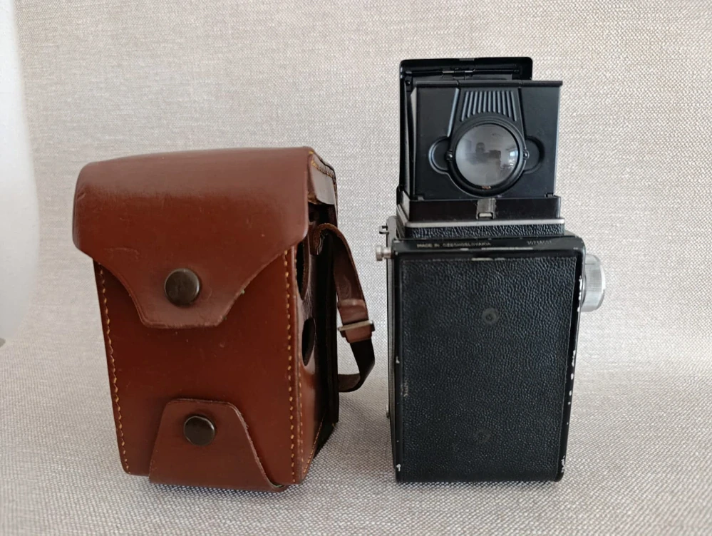 Flexaret Meopta Belar 3,5/80 + kožené pouzdro č.35
