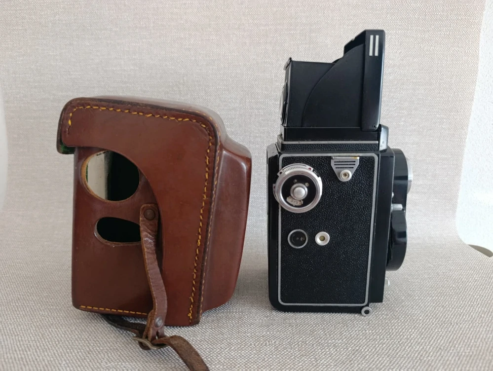 Flexaret V Meopta Belar 3,5/80 + pouzdro, pěkný stav  (č.37)