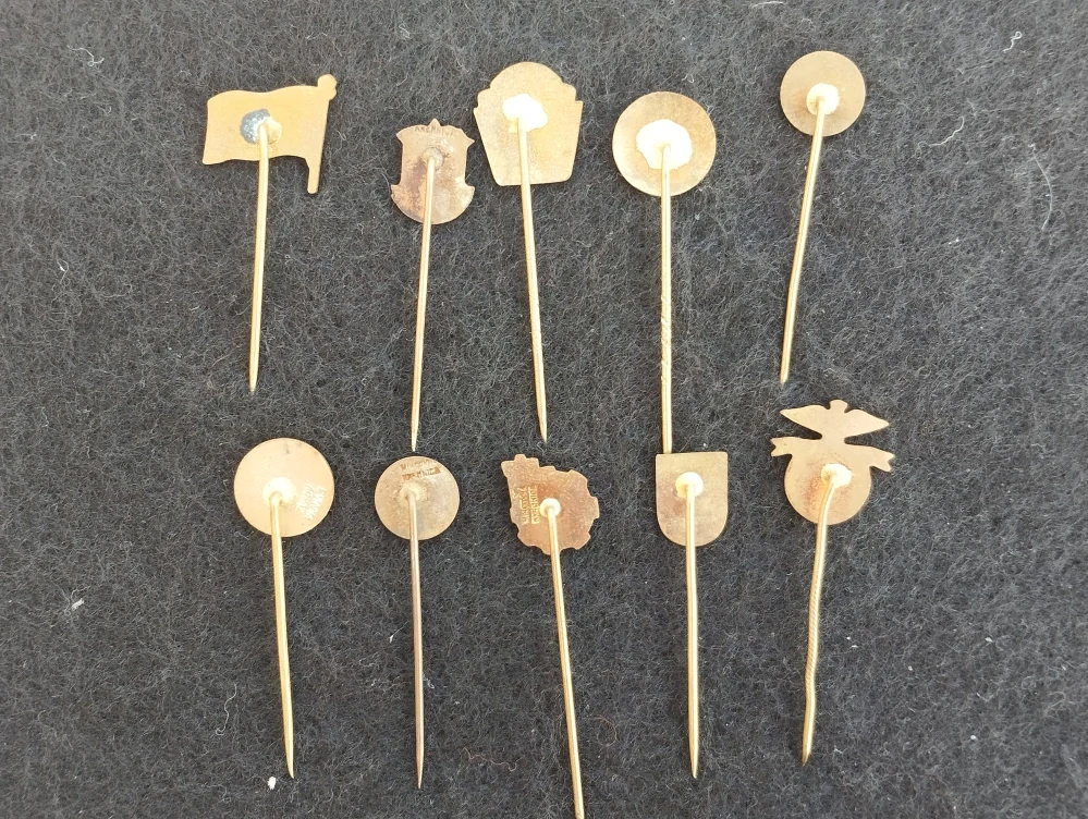 10ks sportovní odznaky fotbal aj. sada č.2