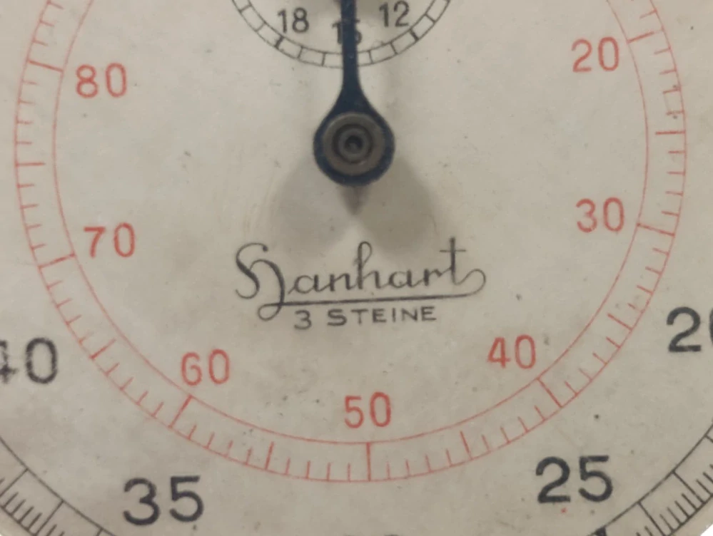 Německé vojenské stopky HANHART – II. říše