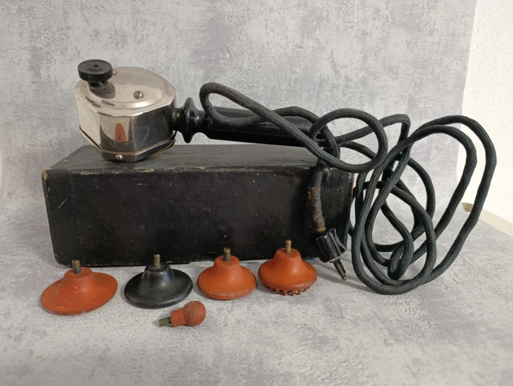 Starý masážní strojek OMEGA + původní krabice