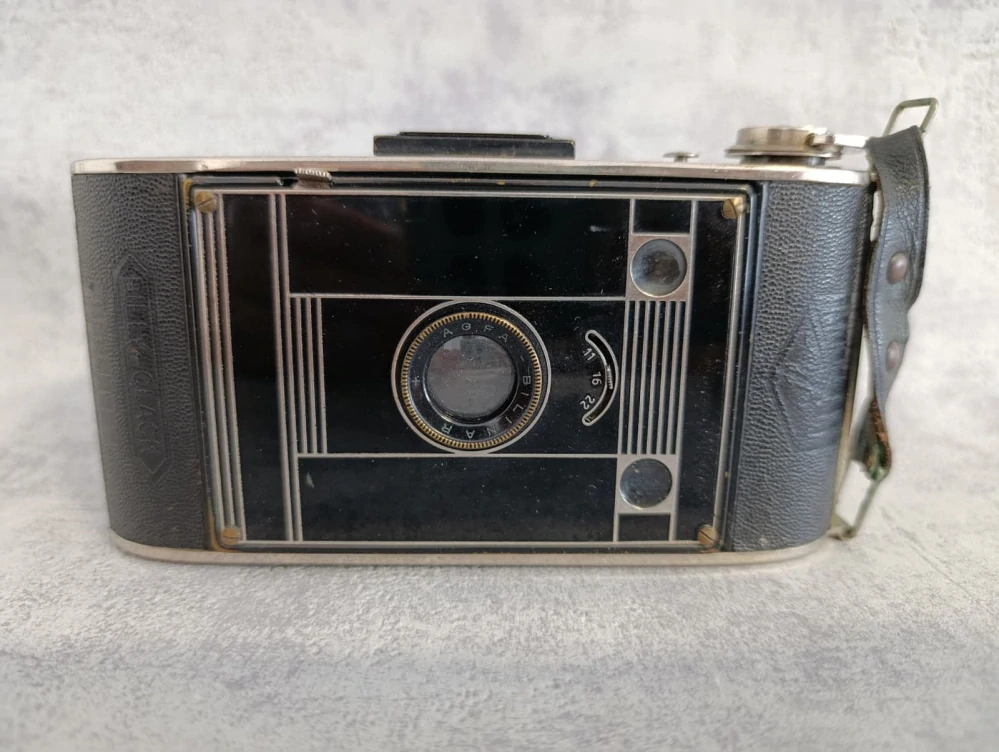 Měchový fotoaparát Agfa Billy Clack + POUZDRO