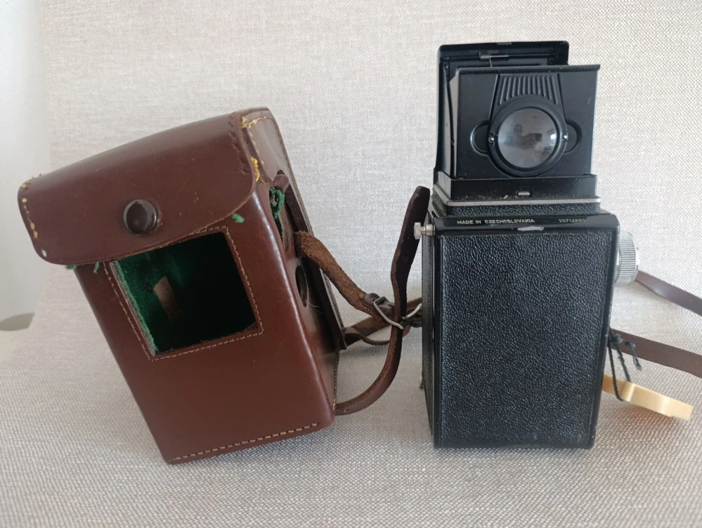 Meopta Flexaret asi IV/IVa – Belar 3,5/80 + pouzdro Flexaret V (č.27)