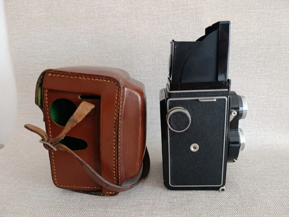 Flexaret Meopta Belar 3,5/80 + kožené pouzdro č.35