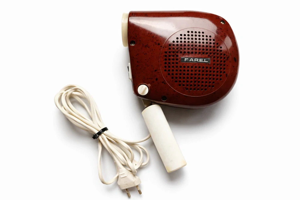 Retro fén FAREL SRD-2, Polsko, 350 W, 20. století.
