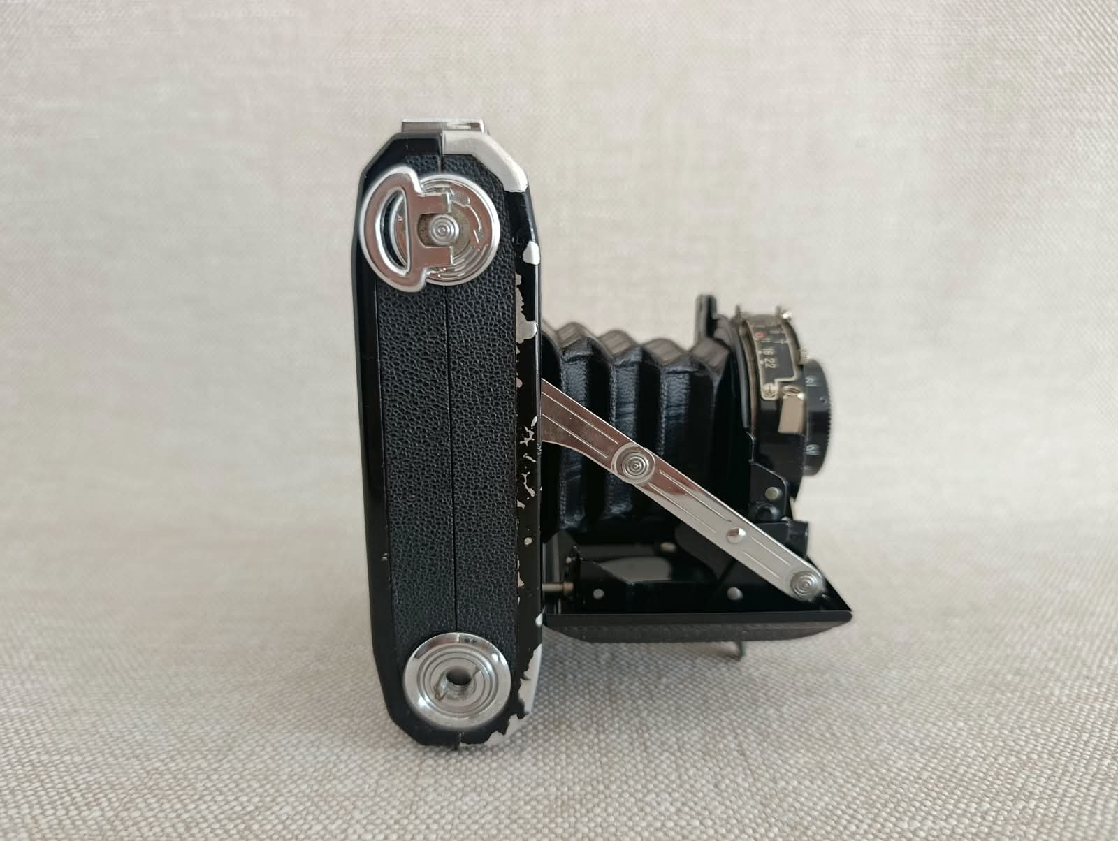 Zeiss Ikon Nettar 6,3/7,5 Telma – měchový fotoaparát + pouzdro č.92