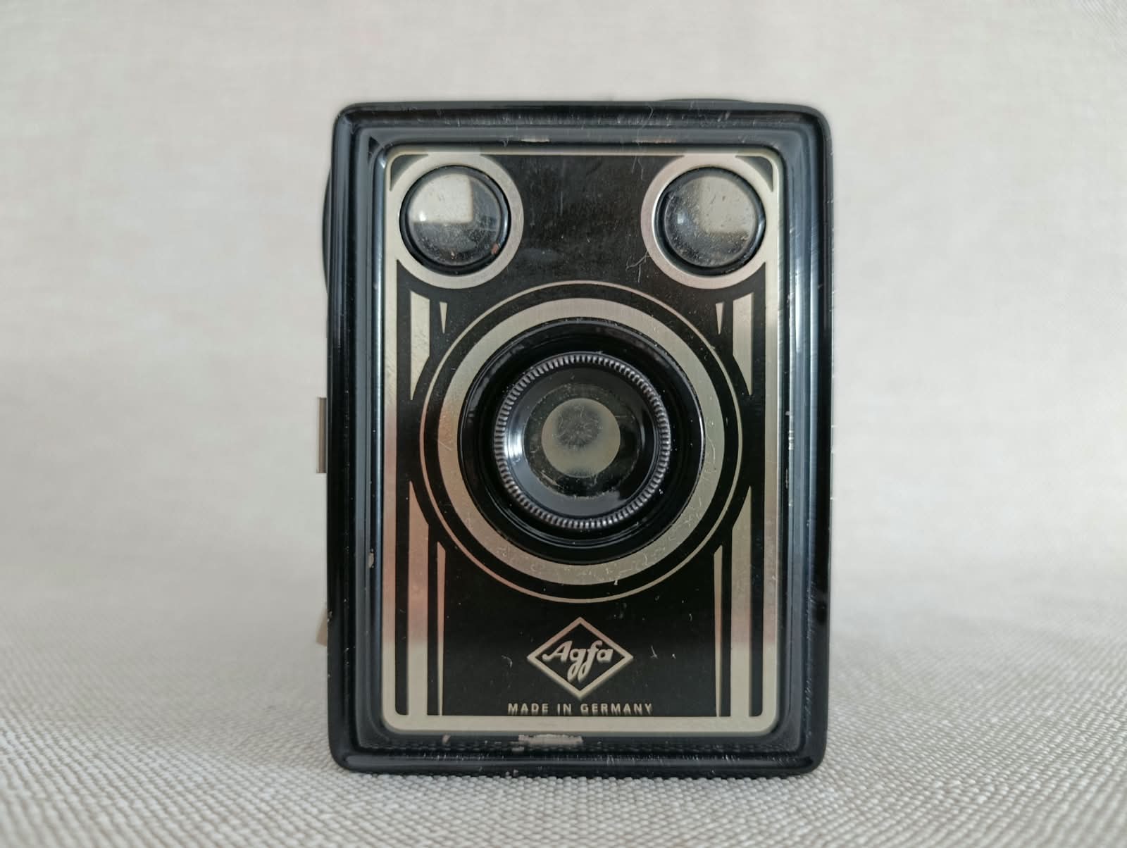 Historický fotoaparát AGFA-BOX + původní pouzdro