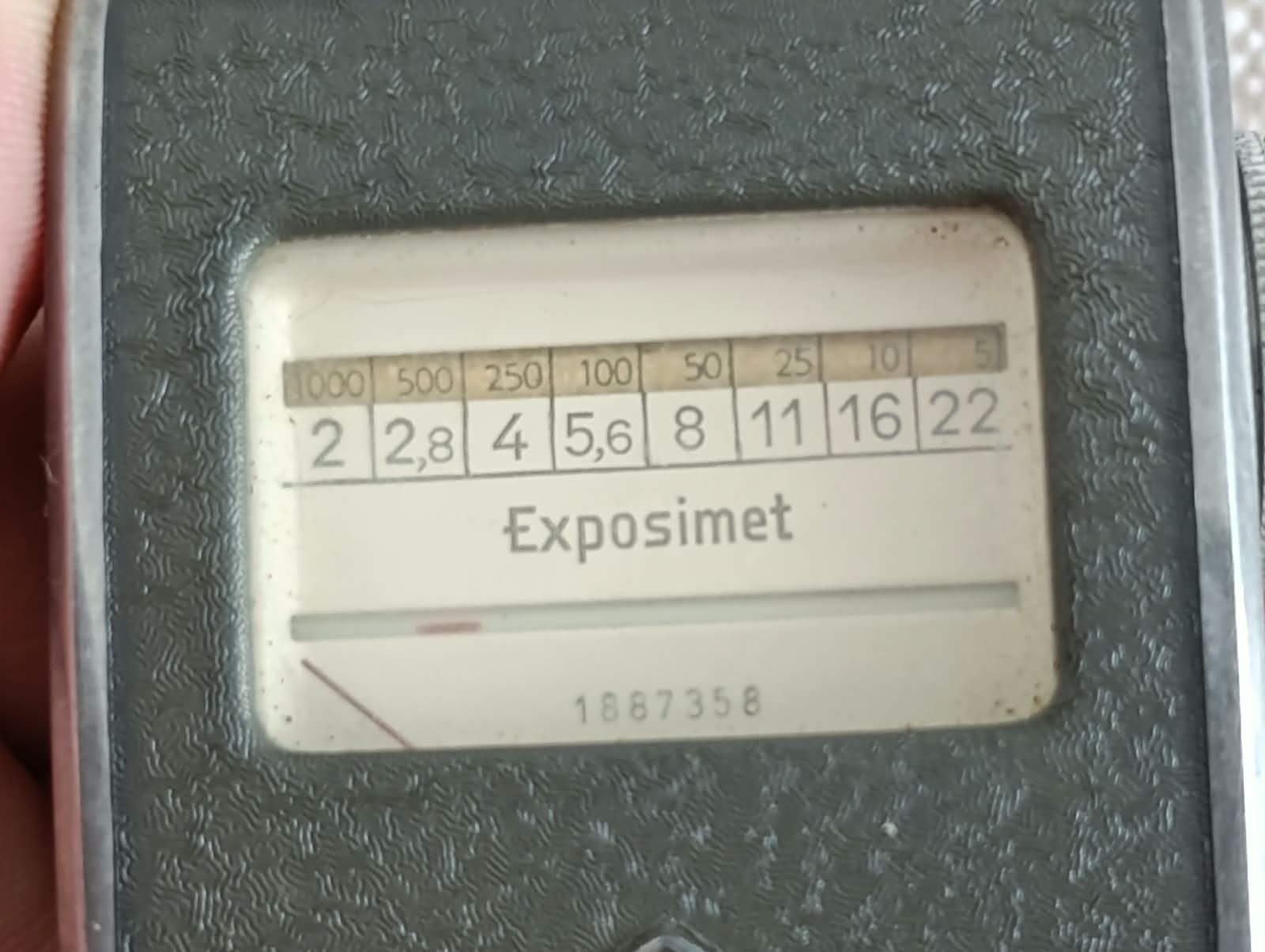 Meopta Super-Standard 8 – lepička filmů + Exposimet