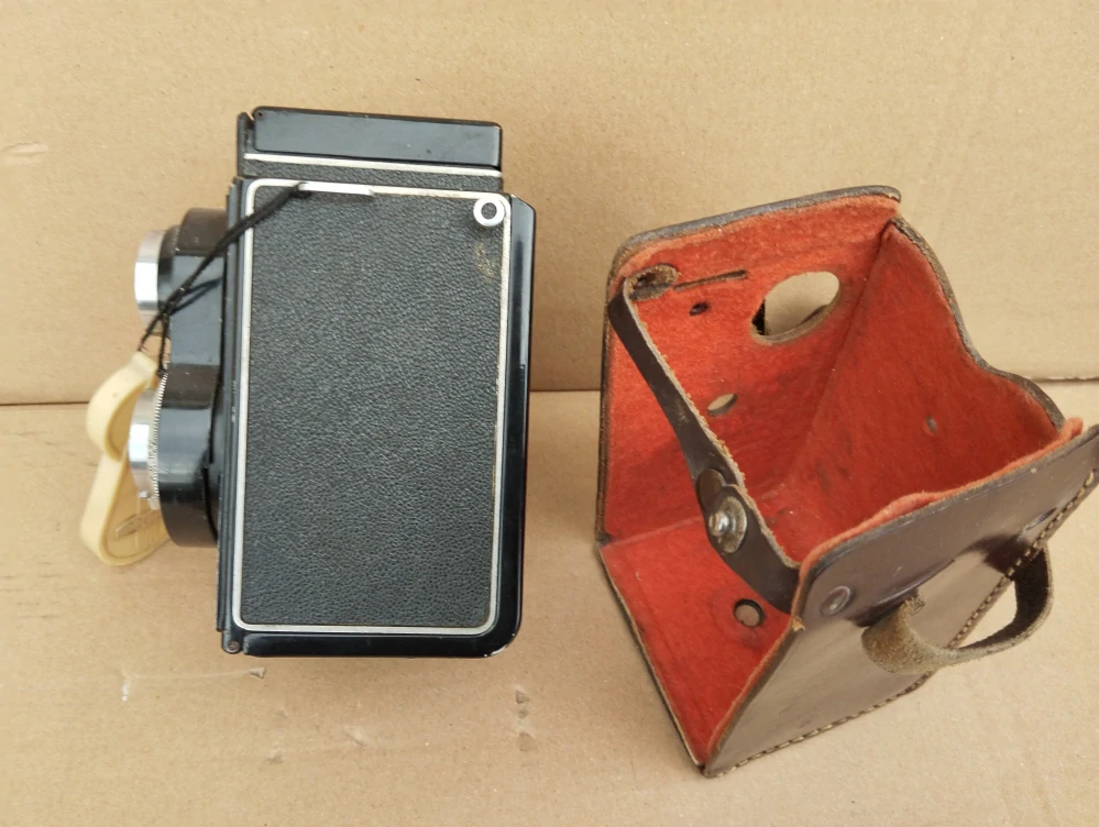 Starý československý fotoaparát Flexaret