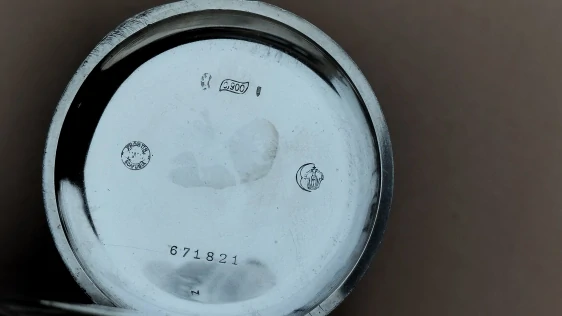 Stříbrné starožitné švýcarské hodinky IWC Schaffhausen Milan 1906  (ČTĚTE POPIS)