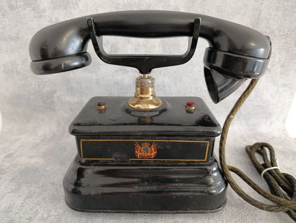 Starý orig.telefon JYDSK do sbírky, k dekoraci