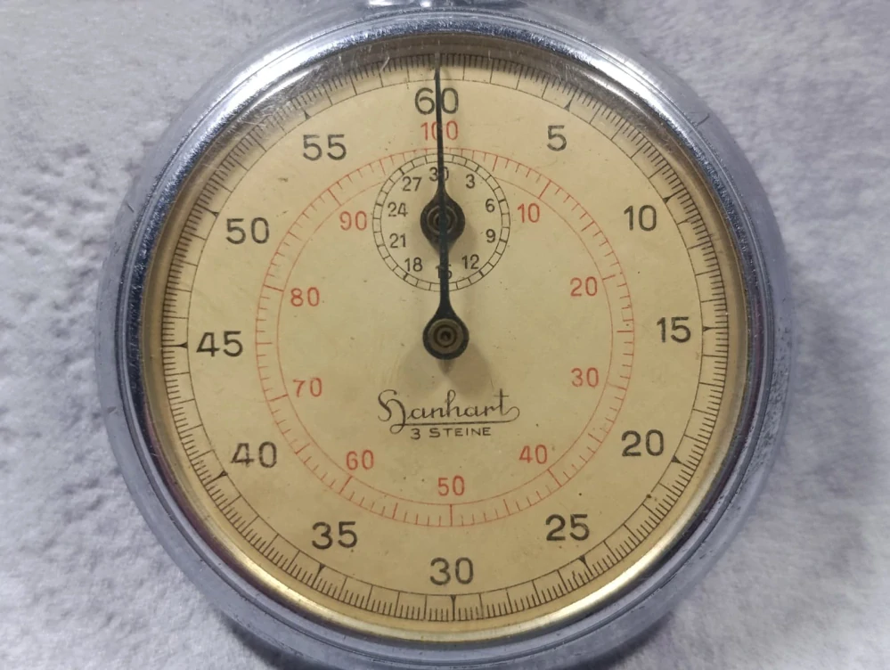 Německé vojenské stopky HANHART – II. říše