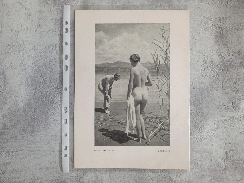 Staré fotografie umělecké akty r.1939