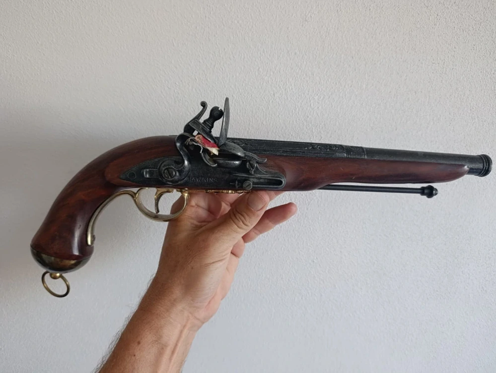 Stará replika bambitky, velice zachovalá, 39cm