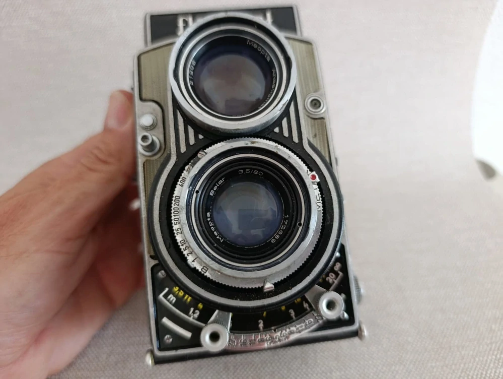 Flexaret VI Automat Belar 3,5/80 + pouzdro, krytka a šroub (č.33)