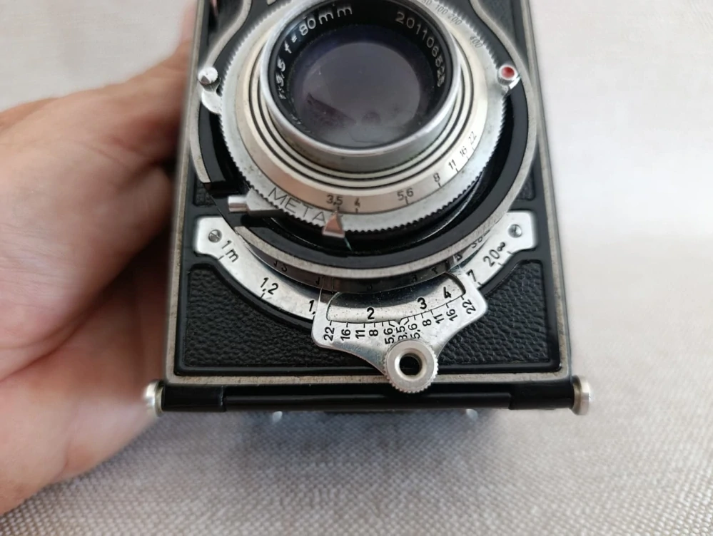 Flexaret Meopta Belar 3,5/80 + kožené pouzdro č.35