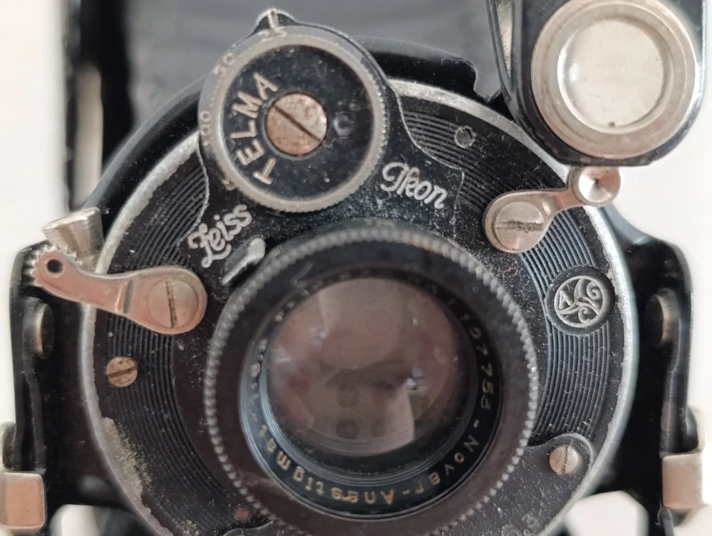 Historický měchový fotoaparát Zeiss Ikon Ikonta – Novar-Anastigmat 4,5/10,5 cm   č.73