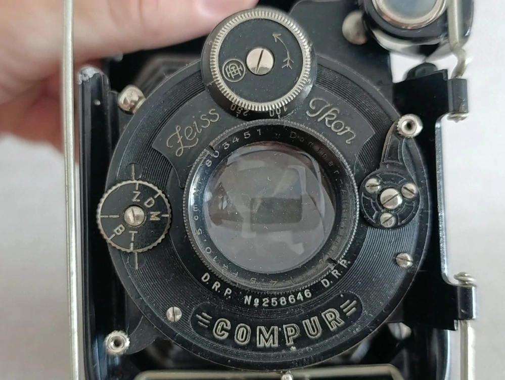Zeiss Ikon měchový fotoaparát Zeiss Ikon Compur – historický č.88