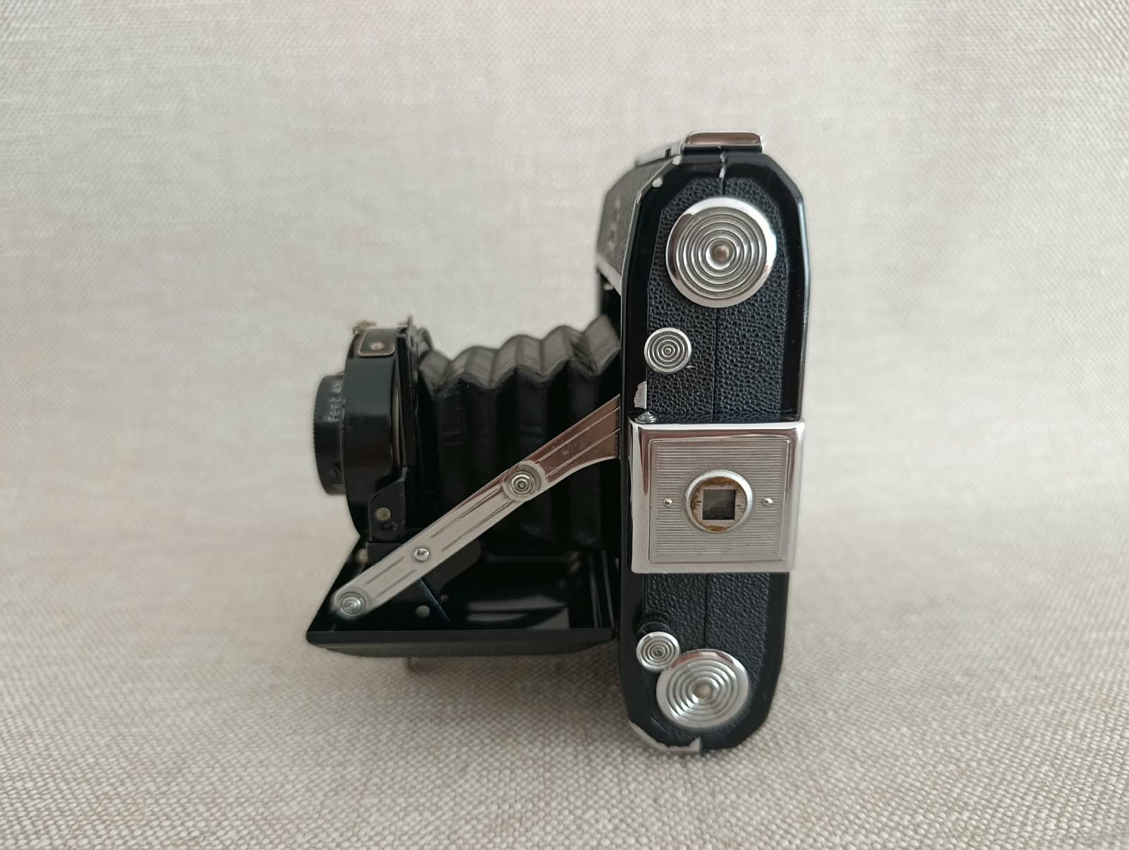 Zeiss Ikon Nettar 6,3/7,5 Telma – měchový fotoaparát + pouzdro č.92