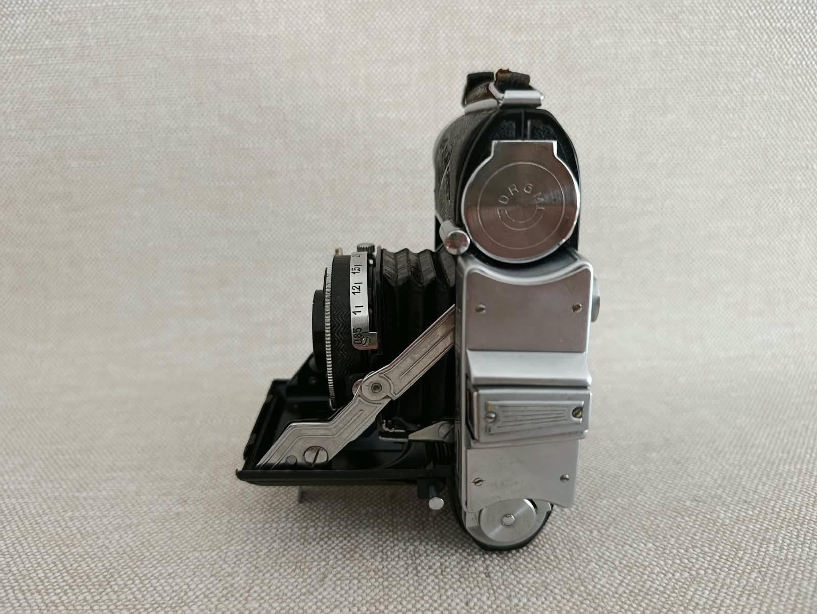 Balda Super Baldina – Schneider Radionar 2,9/5 cm, Compur + pouzdro č.93