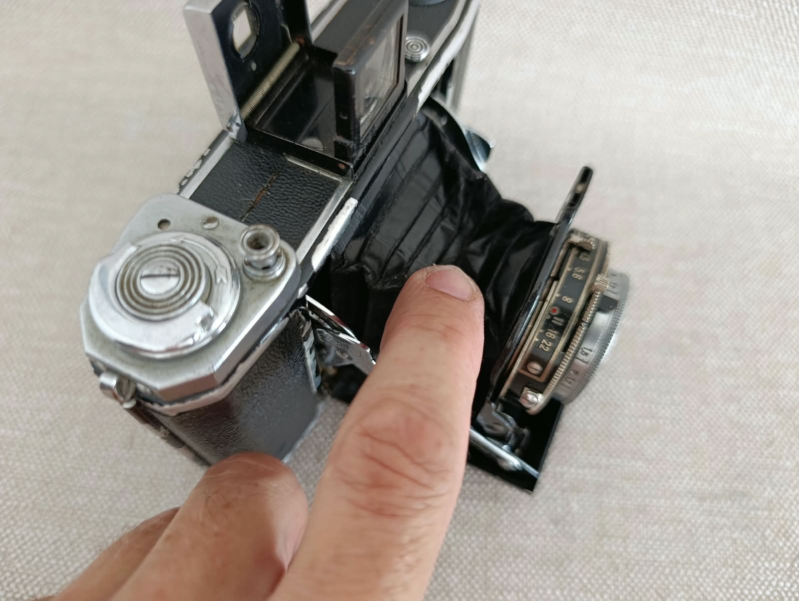 Zeiss Ikon Ikonta 521/16 Novar 4,5/7,5 Klio – na opravu - čtete popis - č.96