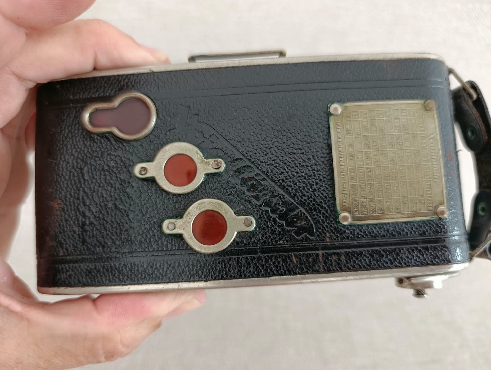 Voigtländer Skopar 4,5/10,5 Compur – na opravu/dekoraci č.100