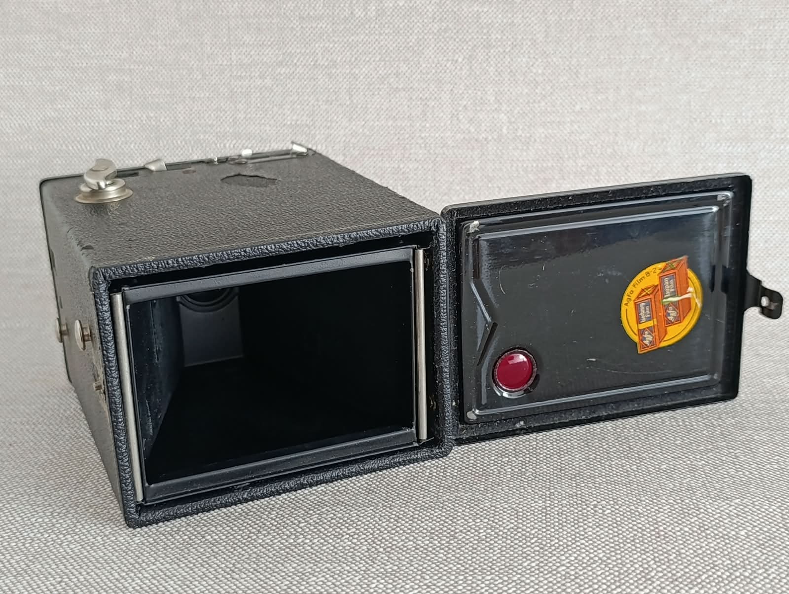 Historický boxový fotoaparát Agfa