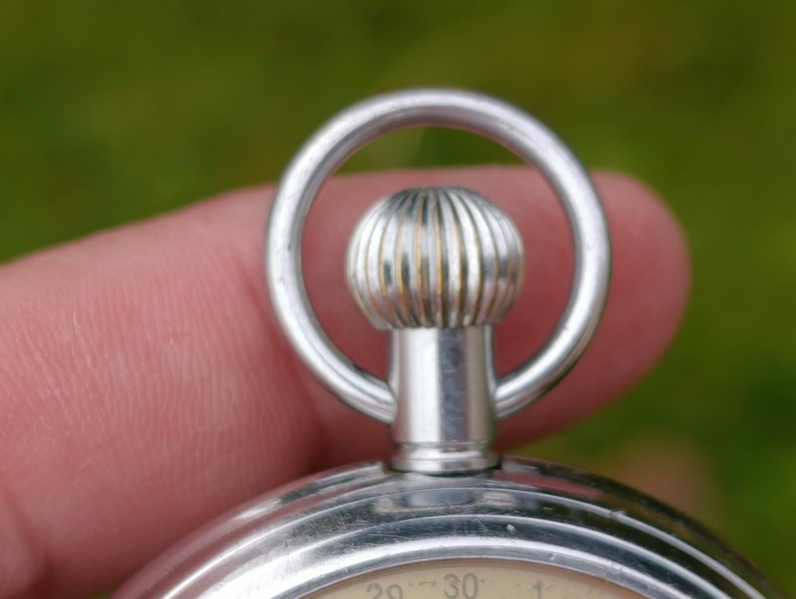 Starožitné mechanické stopky Hanhart 52 mm
