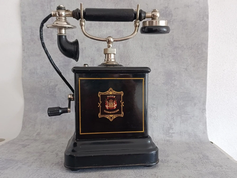 Starý orig.dánský telefon Jydsk do sbírky