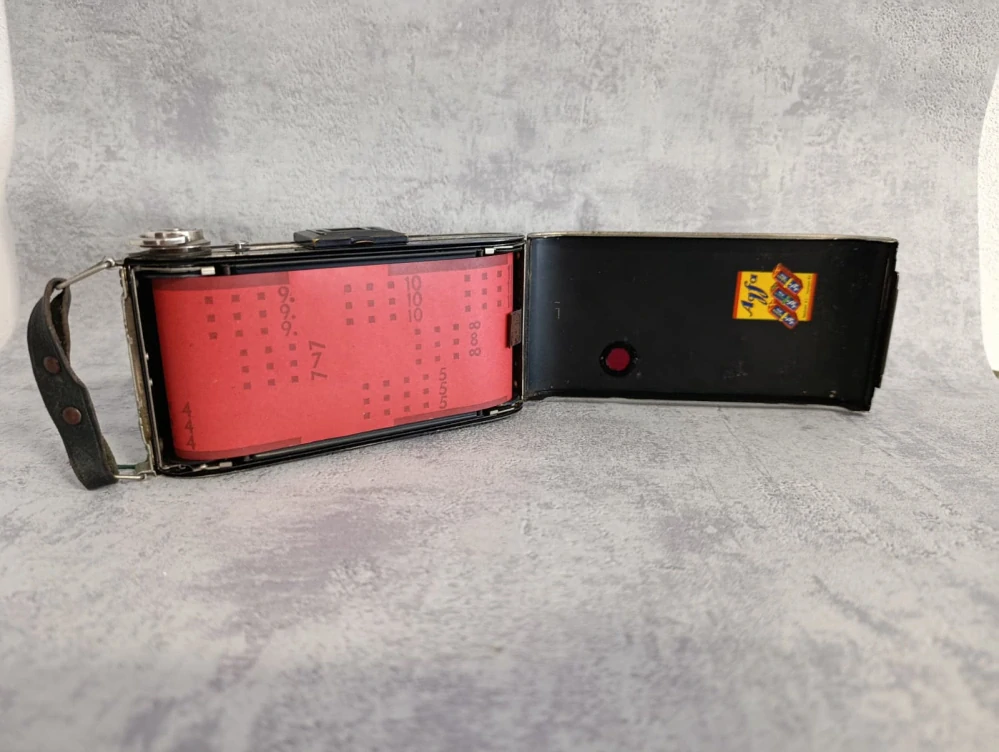 Měchový fotoaparát Agfa Billy Clack + POUZDRO