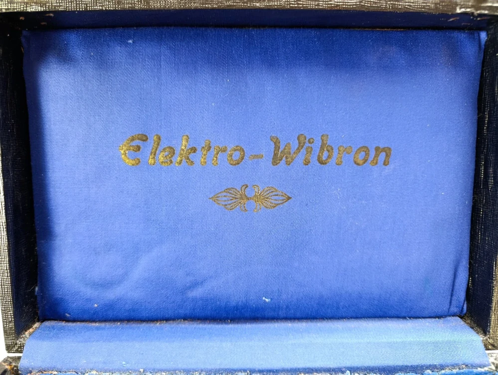 ELEKTRO-WIBRON – elektrický vibrační masážní přístroj (1935) + zarucni list a návod