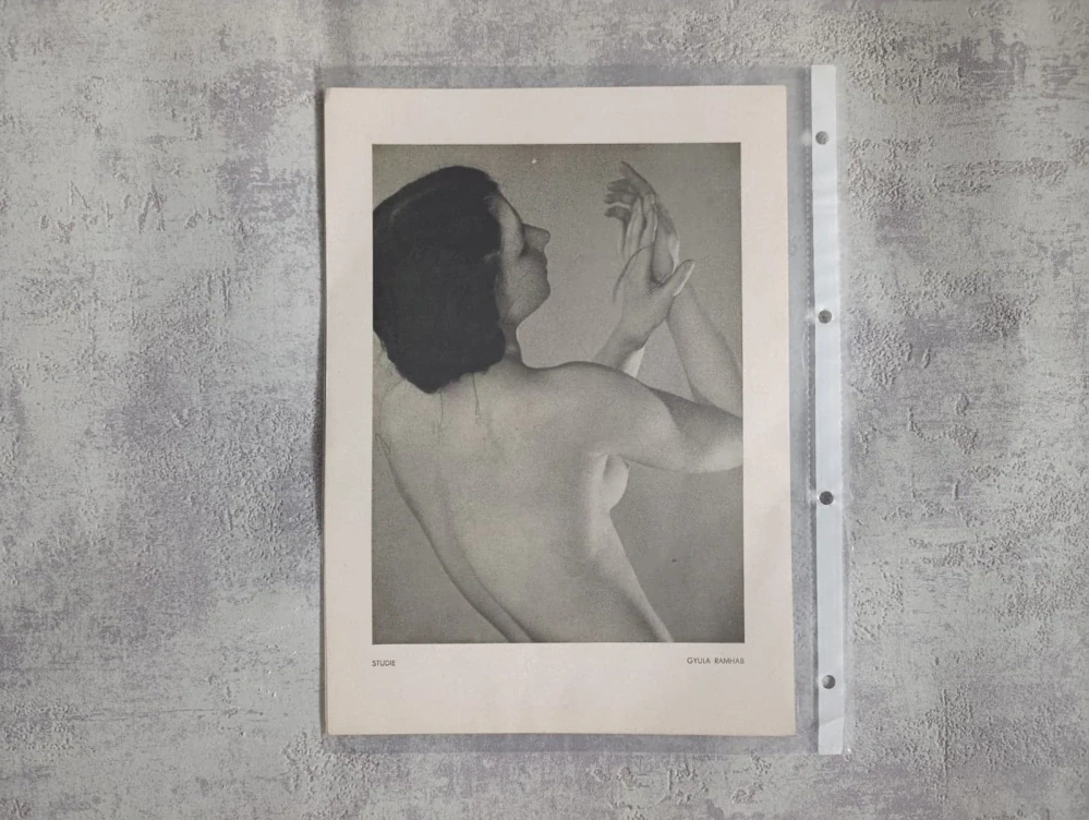 Staré fotografie umělecké akty r.1939