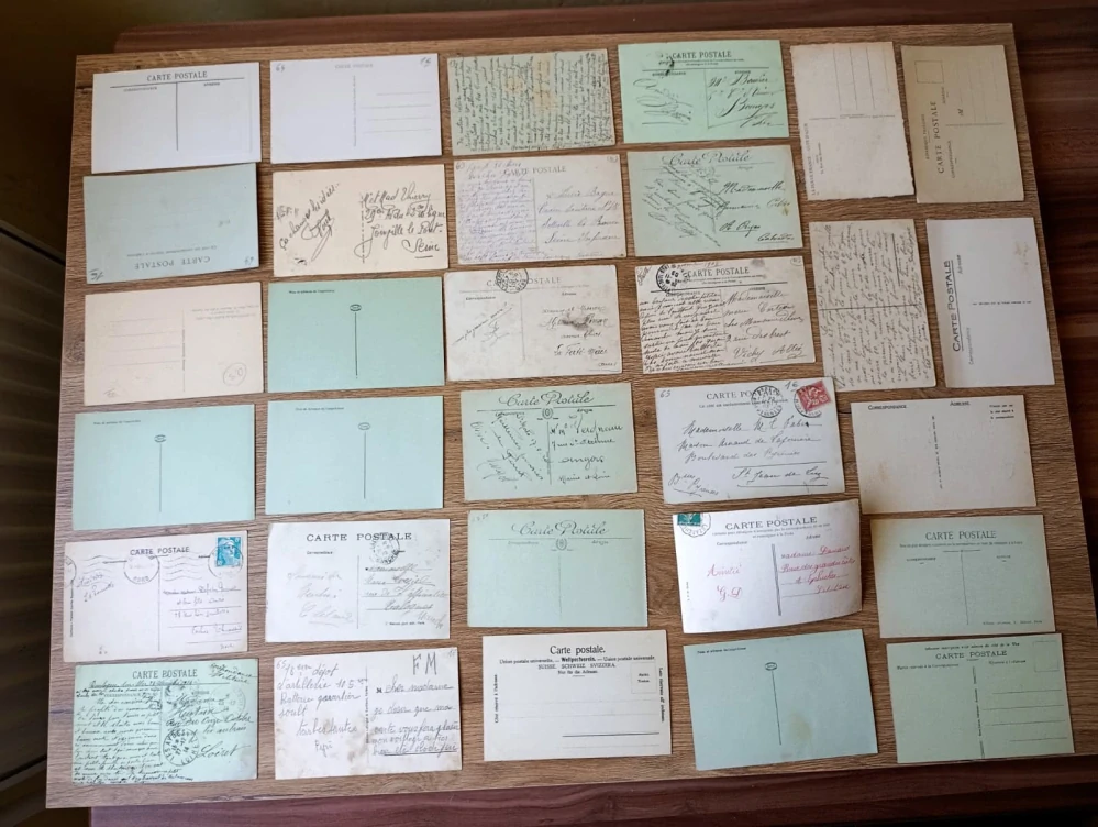 30x staré pohlednice Francie Lyon Marseille Bordeaux cca 1900–1950