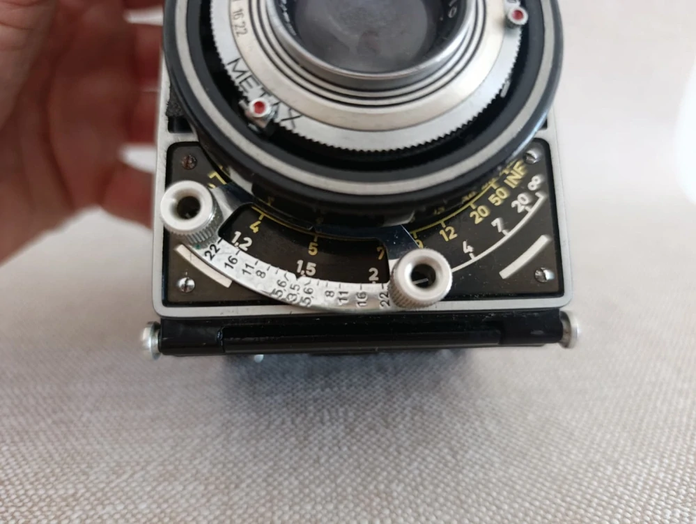 Flexaret V Meopta Belar 3,5/80 + pouzdro a krytka objektivů č.34